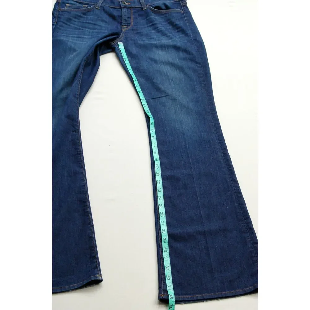 Vintage Lucky Jeans Charlie Flare - Rare 35" Inseam TALL & CURVY– MADE IN USA - Picture 5 of 11